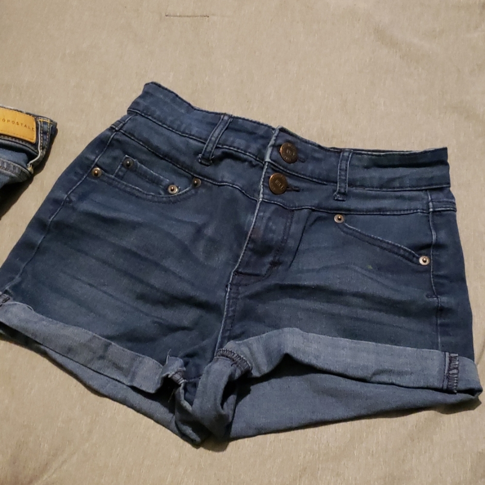 aeropostale NYC high waisted shorty shorts